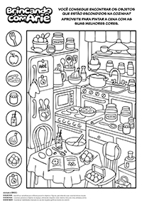 Encontre e Pinte - Cozinha