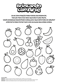 Não Combina - Frutas