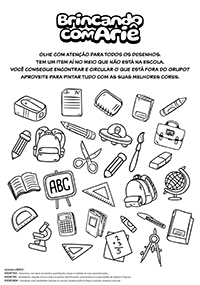 Não Combina - Escola